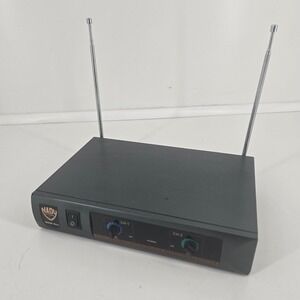 Nady Systems DKW-Duo Dual Channel VHF Wireless Microphone Receiver NO ADAPTER